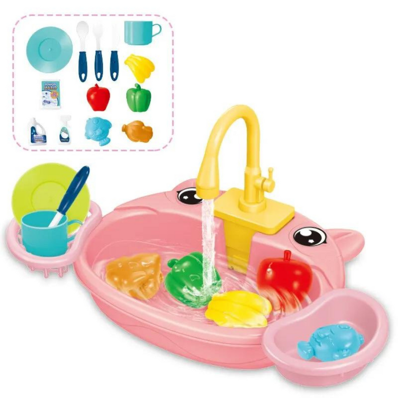 Brinquedo Lavatório de Cozinha Infantil