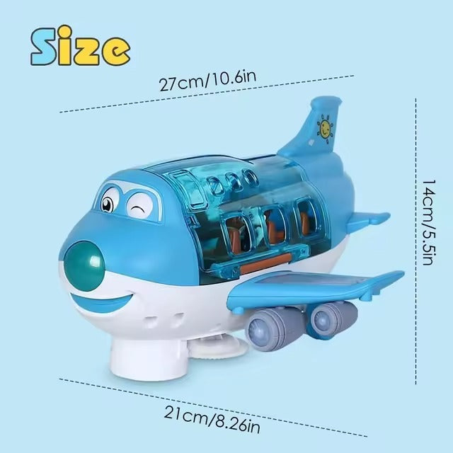 Plane Crazy - Avião Infantil com Músicas e Luzes