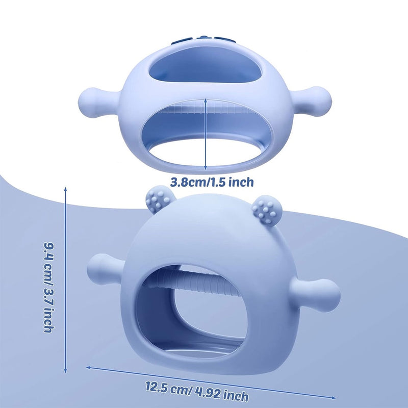 Luvas Sensorial em Silicone para Bebês